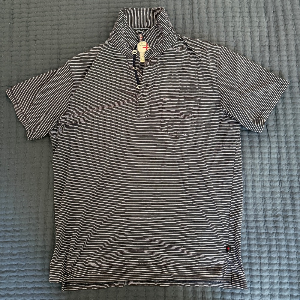 Relwen Striped Polo